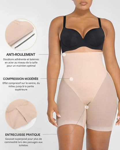 AirSlim® – Shorty gainant ventre plat Discret & Rebondi fesses